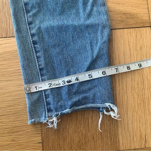Brandy Melville J Galt Denim Jeans Extra Small High Rise - Picture 7 of 8